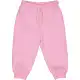 Pantaloni de trening pentru bebeluși din bumbac organic – roz intens