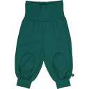 Pantaloni Alfa, lejeri pentru bebeluși din bumbac organic, verzi