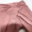 Pantaloni cu fundiță din bumbac organic, roz daydream