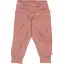 Pantaloni cu fundiță din bumbac organic, roz daydream