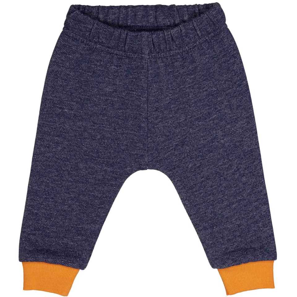 Pantaloni cu aplicație Leo, pentru bebeluși