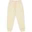 Pantaloni de trening pentru bebeluși din bumbac organic, crem