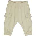 Pantaloni cargo pentru bebeluși din bumbac organic, verde deschis