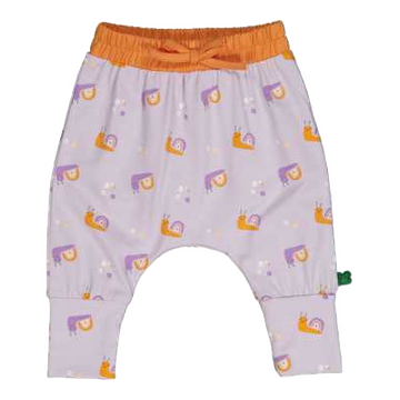 Pantaloni bufanți și imprimeu melc, lavandă