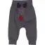 Pantaloni cu imprimeu reni, mystery blue