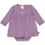 Rochie tip body cu mânecă lungă, lavanda inchisă
