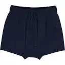 Pantaloni scurți waffle, bleumarin