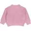 Cardigan tricotat gros, roz