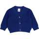 Cardigan tricotat gros, albastru intens