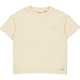 Tricou gros pentru copii, crem