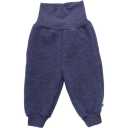Pantaloni bleumarin din lână merinos pentru copii