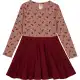 Rochie skater cu imprimeu cu mere