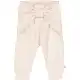 Pantaloni confortabili cu fundă, roz deschis