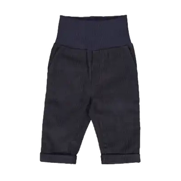 Pantaloni tip chino din reiat, mystery blue