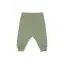 Pantaloni groși de trening, verde prafuit