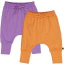 Set pantaloni Alfa Volume, portocaliu intens și lavanda