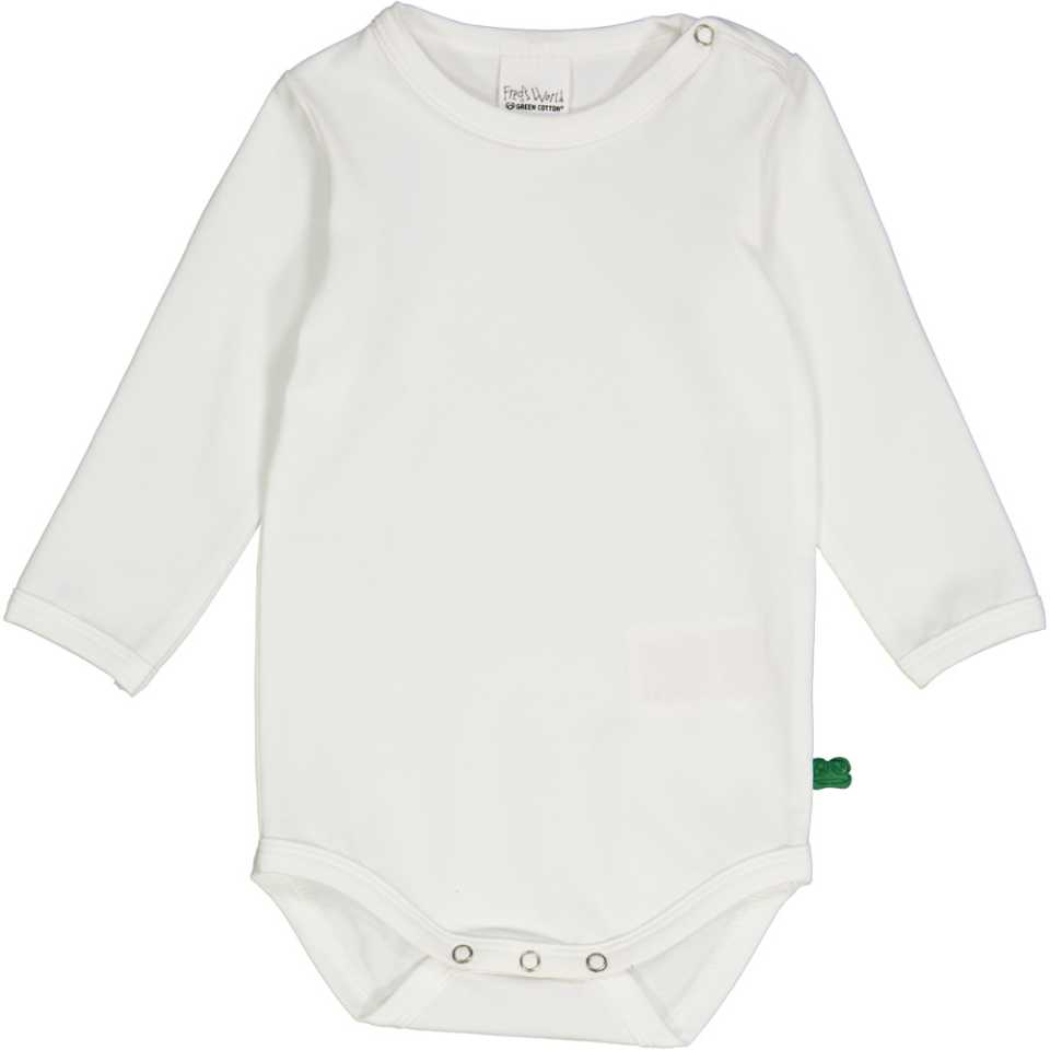 Body alb Alfa, confortabil