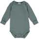 Body cu mânecă lungă Cozy me – verde pin
