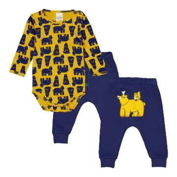 Set Bear – albastru intens