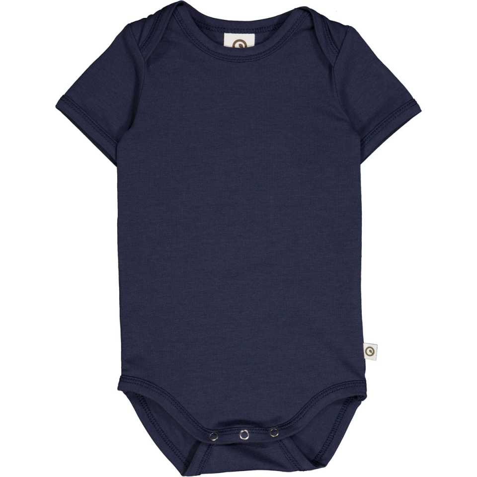 Set 2 body-uri cu mânecă scurtă Cozy me – bleumarin & bleu