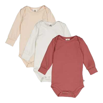 Set 3 body-uri cu mânecă lungă – balsam rose, balsam cream, rose