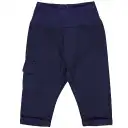 Pantaloni cargo din twill – albastru intens