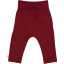 Pantaloni comozi din bumbac grosuț – vișiniu cabernet