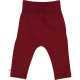 Pantaloni comozi din bumbac grosuț – vișiniu cabernet