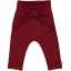 Pantaloni comozi din bumbac grosuț – vișiniu cabernet