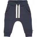 Pantaloni groșuți cu buzunare – albastru închis