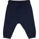 Pantaloni waffle – albastru închis