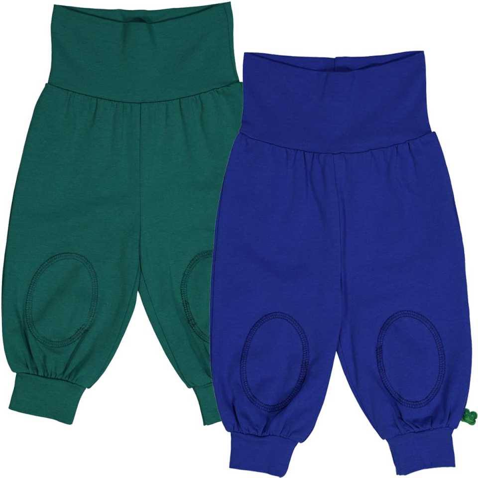 Set pantaloni Alfa - albastru și verde