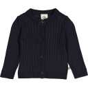 Cardigan tricotat rib – albastru marin