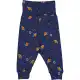Pantaloni albastru închis cu imprimeu spațial