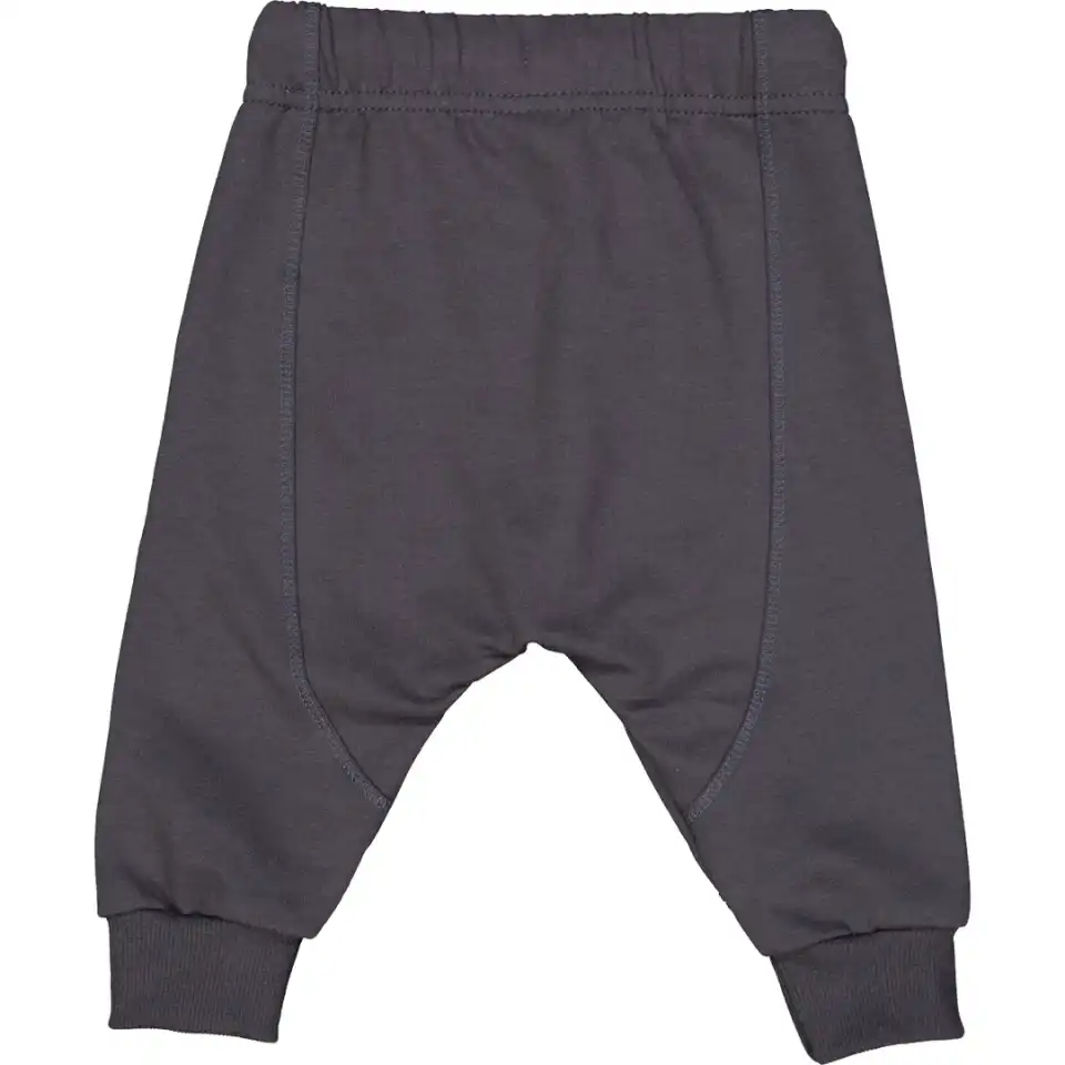 Pantaloni bleumarin cu croi lejer