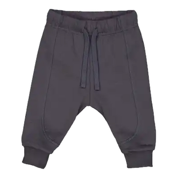 Pantaloni bleumarin cu croi lejer