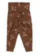 Pantaloni maro Flora pentru bebeluși