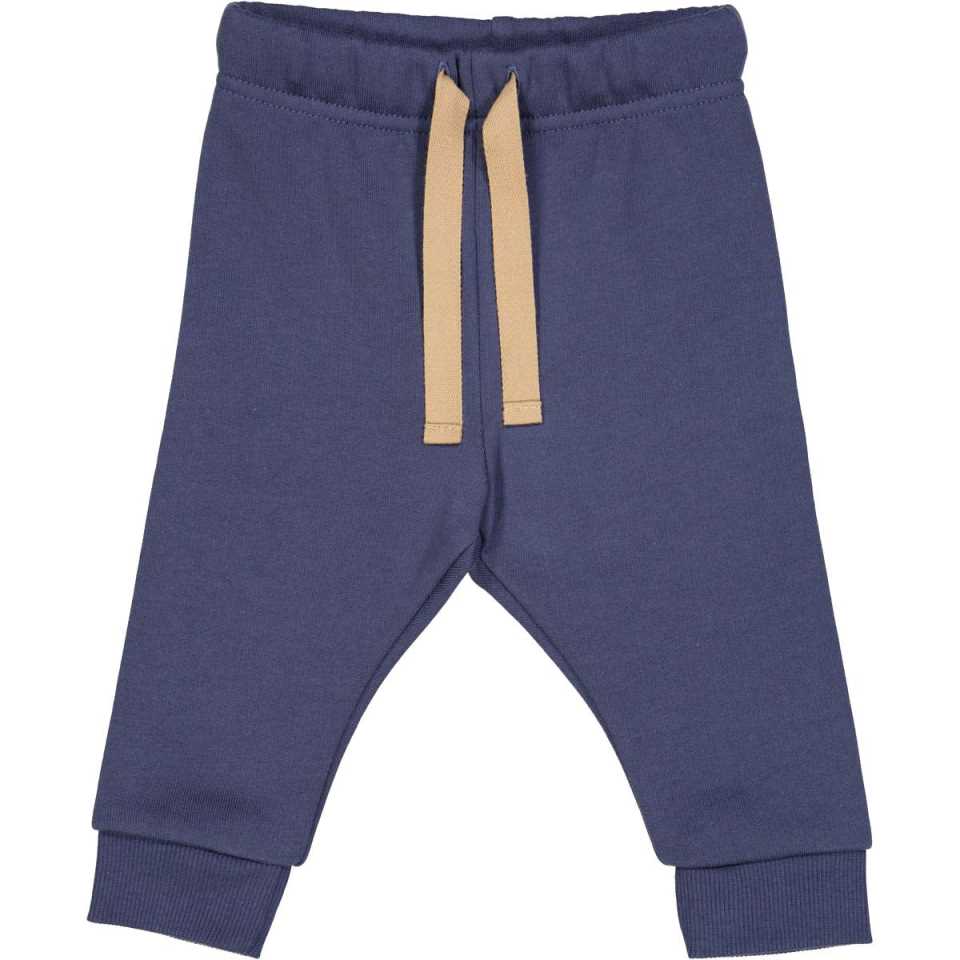 Pantaloni de trening bleumarin pentru bebeluși