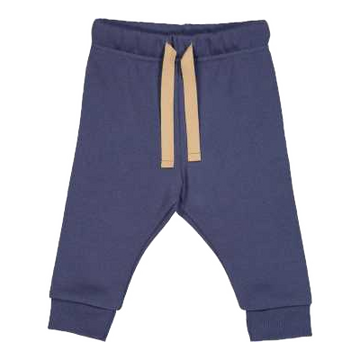 Pantaloni de trening bleumarin pentru bebeluși