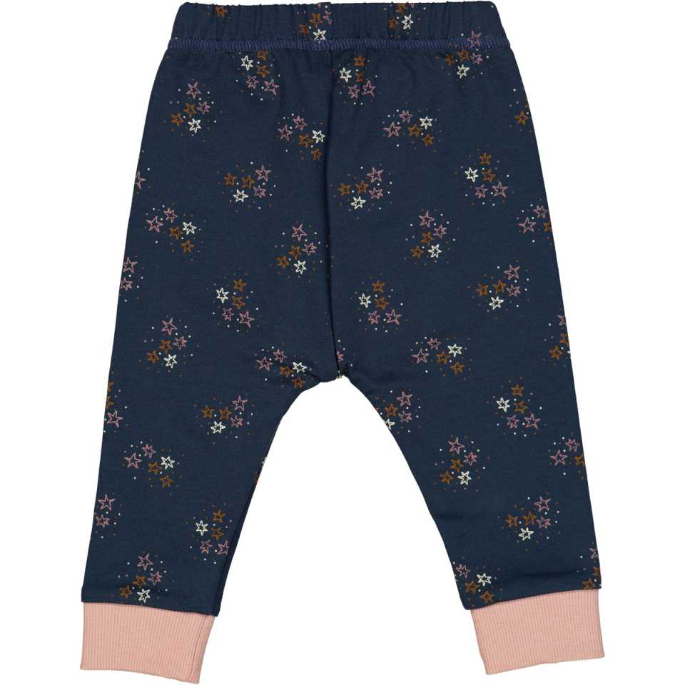 Pantaloni grosuți cu imprimeu stele