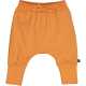 Pantaloni portocalii lejeri din bumbac organic