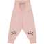 Pantaloni roz închis din bumbac organic