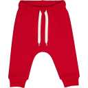 Pantaloni tip trening roșii, pentru bebe – 100% bumbac organic