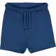 Pantaloni scurți rib bleumarin