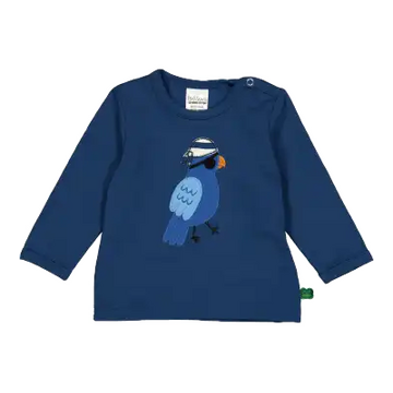 Bluză bleumarin cu papagal – PIRATE
