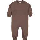 Salopetă grosuță, maro, cu buzunar