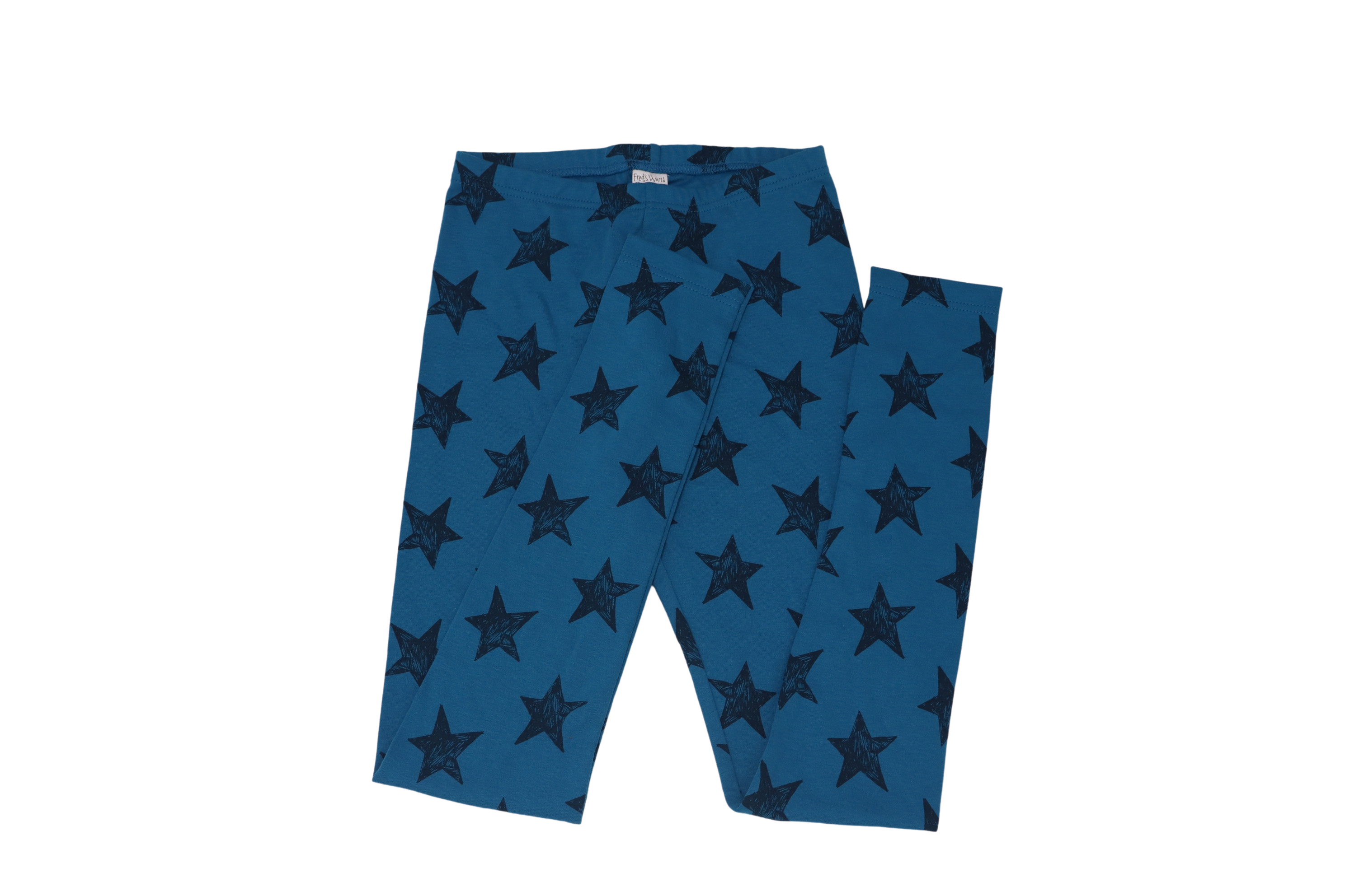 Pantaloni bleumarin cu volănașe