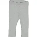 Colanți rib ALFA gri deschis