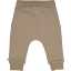 Pantaloni bebeluși cu buzunar bej caju
