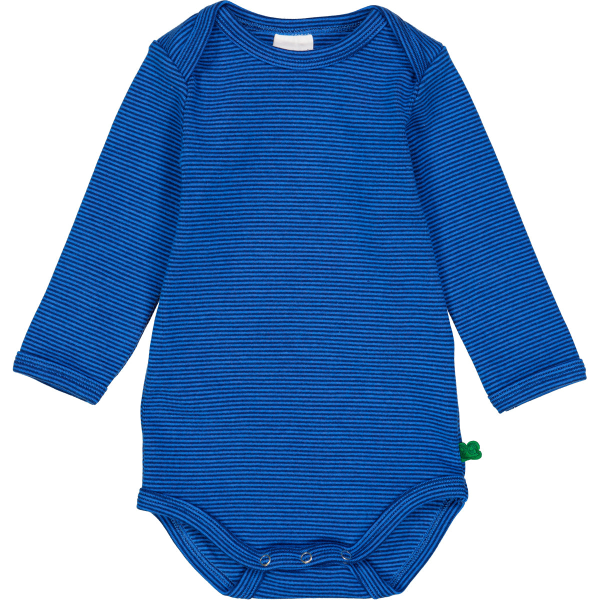 Body rib în dungi cu mânecă lungă